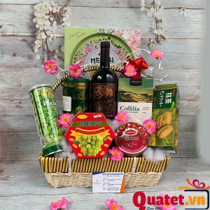 Giỏ quà tết xuân QT165