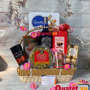 Giỏ quà tết xuân QT202